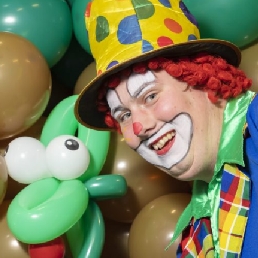 Ballon artiest Maasbommel  (NL) Ballonartiest Clown Joris