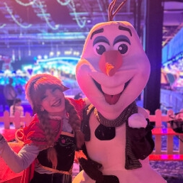 Character/Mascott Diemen  (NL) Hire Olaf the snowman mascot