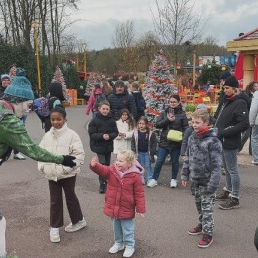 Levend standbeeld: Winterpret!