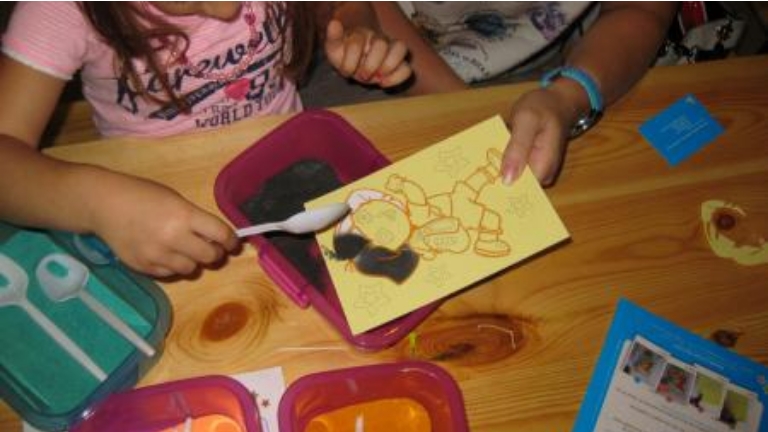 Kids Workshop - Sand coloring pages