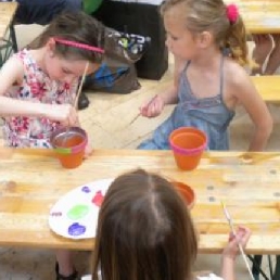 Kids Workshop - Bloempot Schilderen