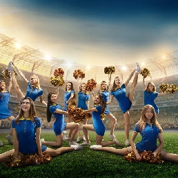Dance group Lelystad  (NL) Cheerleader Reception and Show