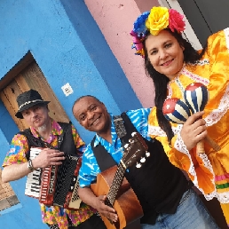 Cuban music trio