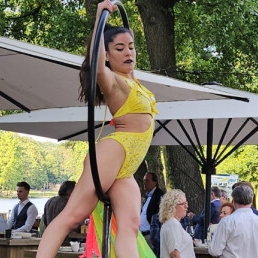 Latino Acrobatic Lollipop Act