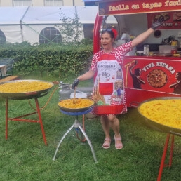 Foodtruck Lelystad  (NL) Paella foodtruck Viva Espana