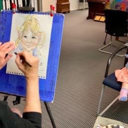 REALISTIC and caricature artist