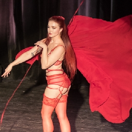 Danser Gent  (BE) Burlesque act Lady Vengeance