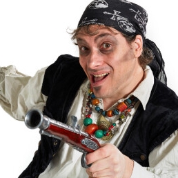 Goochelaar Veldhoven  (NL) Piraat Zeebeen goochelaar