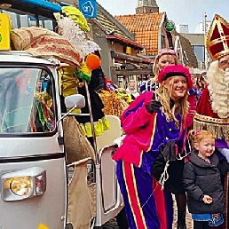 Kindervoorstelling Ridderkerk  (NL) Tuk-tuk, Sinterklaas truck