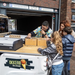 Food truck Ridderkerk  (NL) The (scoop) Ice cream tuk-tuk Foodtruck