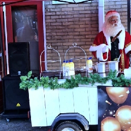 Food truck Ridderkerk  (NL) santa's Poffertjes & Waffle Stall