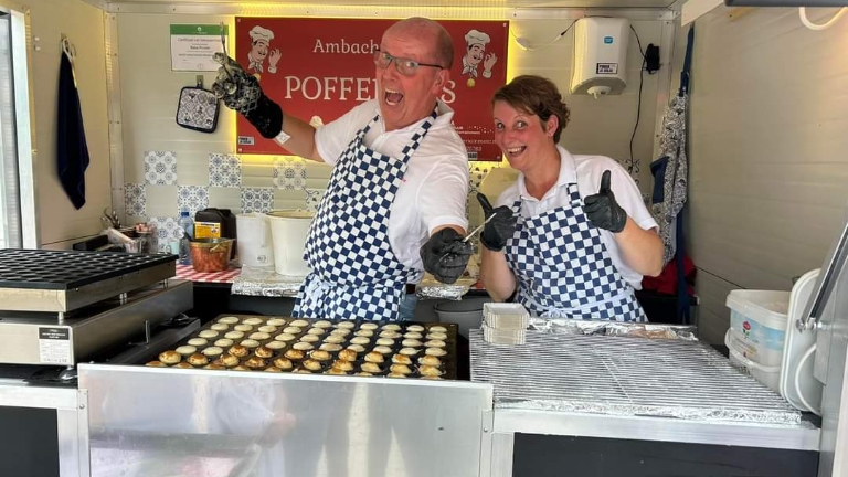 Want to rent a cozy poffertjes stall?