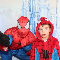 Met Prinses en/of Spiderman op de foto