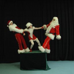 Christmas acrobatics