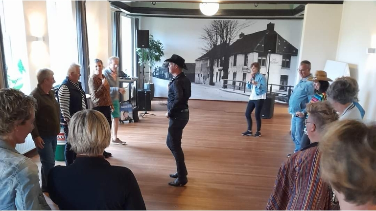 Line dance workshop Claes van der Ster