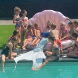 Kids show Barneveld  (NL) A mermaid at your children's party!