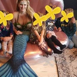 A mermaid at your children's party!