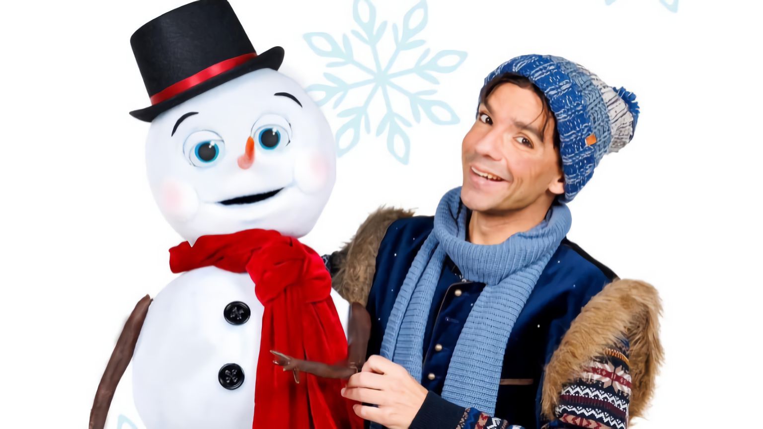 Frosty de Zingende sneeuwpop! Boeken? Direct op ShowBird.com!, image size:1536x864