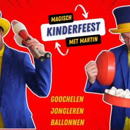 Kindervoorstelling Heerhugowaard  (NL) Magisch Kinderfeest met Martin