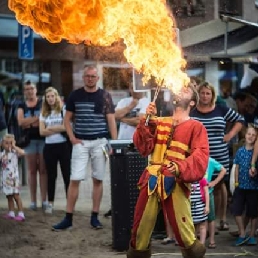 Stunt show Heerhugowaard  (NL) Fire show by Magic Story