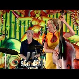 Band Amsterdam  (NL) Heebie Jeebies trio - ukulele double bass
