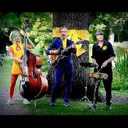 Band Amsterdam  (NL) Inge Klinge Trio - vrolijk, swingend