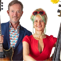 Band Amsterdam  (NL) Inge Klinge Duo - vrolijk, swingend