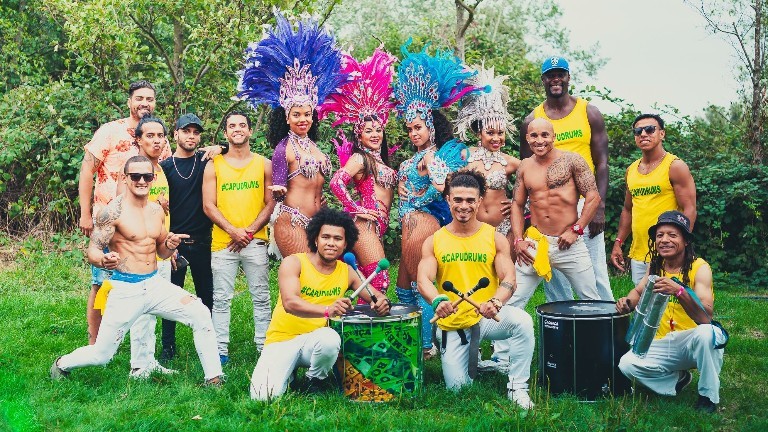Braziliaanse Rio Carnaval Show