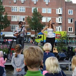 Singing group Amsterdam  (NL) Marlies & Claudio