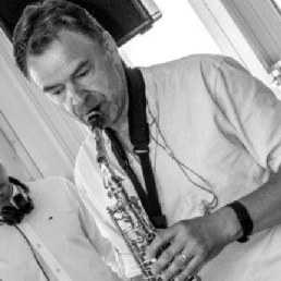Saxophonist Philip Stobbelaar