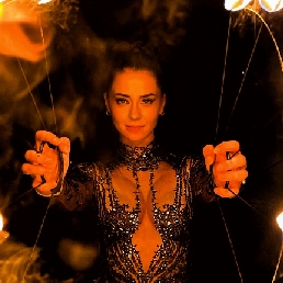 Fire-breathing Dancer Adriana