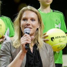 Esther Vergeer as chairman of the day