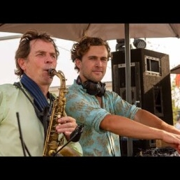 Jan on sax & DJ Tresor