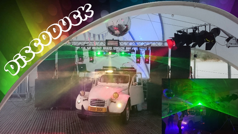 DiscoDuck Retro 70's 80's 90's Party DJ