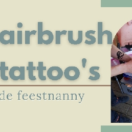 Make-up artist Herentals  (BE) airbrush tattoos