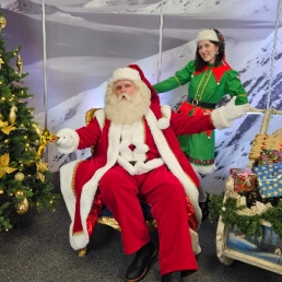 Character/Mascott Zoetermeer  (NL) Visit from Santa and his Elves