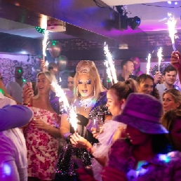 Obesia: Drag queen for bachelorette party