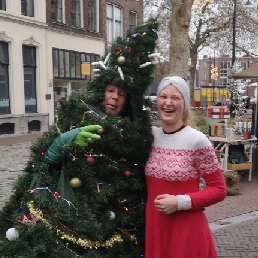 Animatie Vlissingen  (NL) Hans: Wandelende Kerstboom