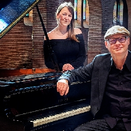 Zangeres Maastricht  (NL) Charlotte Fisser & Johan de Haan