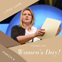 Speaker Leiden  (NL) International Women's Day with Lieke Lamb
