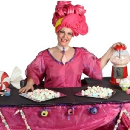 Food truck Heinenoord  (NL) Miss Mable Table - Snoepjes
