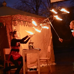 Acrobat Amsterdam  (NL) Fire show 'FieryStory'
