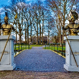 Animatie Apeldoorn  (NL) Levende standbeelden -THE WARRIORS
