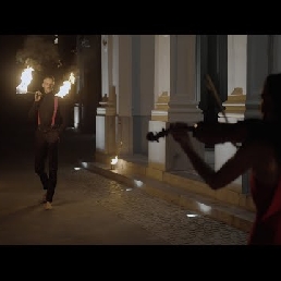 Encontro Incendiar -Mix van viool & vuur
