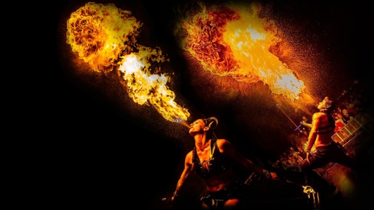 Fire Show - Fire Spitting - Fire Show