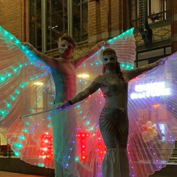 Stilt Act - Stiltwalkers - LED Light