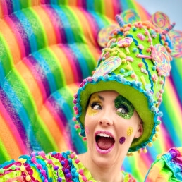 Stilt Act - Stiltwalkers - Candy Colors