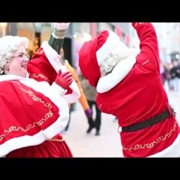 Beautiful Santa & Christmas Woman Meet & Greet