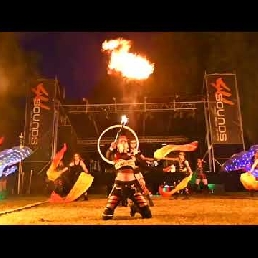 Stunt show Utrecht  (NL) Fantasy Fire and LED Show