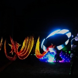 Fantasy Dance, Fire & LED light Show